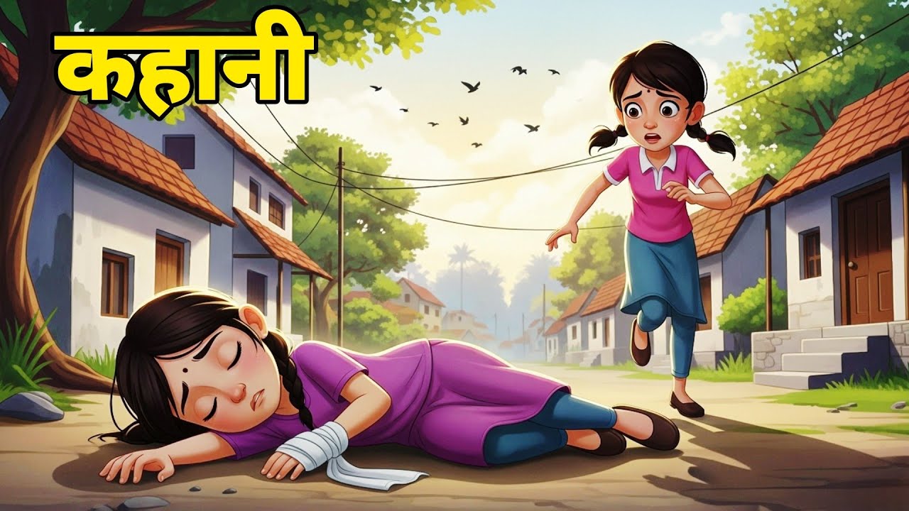 गरीब लड़की की सच्ची दोस्ती | Emotional Friendship Story in Hindi | Hindi kahaniya Cartoon