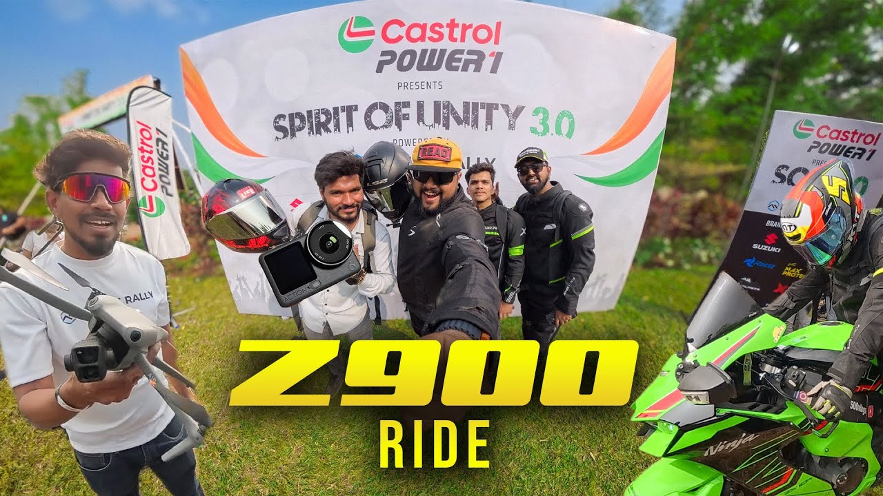Spirit of Unity 3.0 | Massive Pune to Lonavla Ride with Castrol POWER1 #kawasakiz900 #castrolpower1