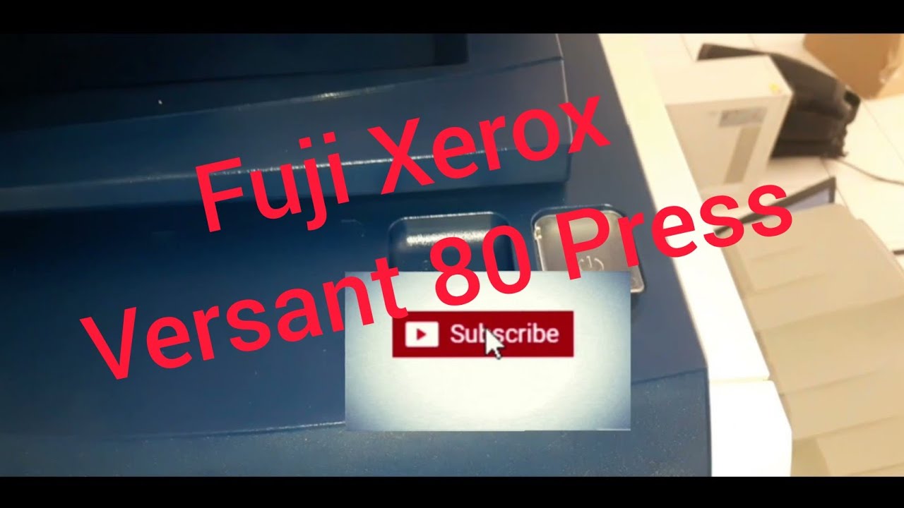 Review Fuji Xerox Versant 80 Press