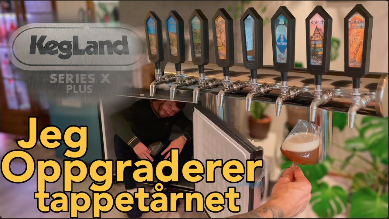 Oppgraderer tappetårnet i stua