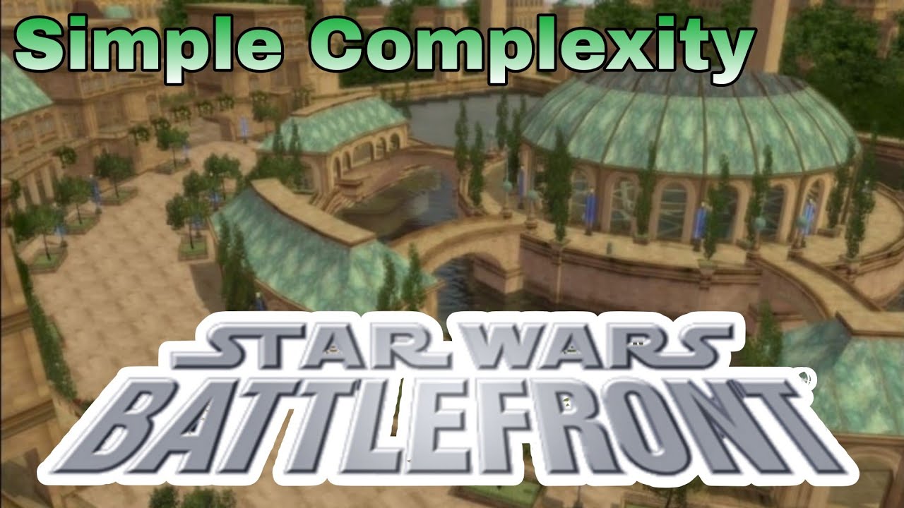 Naboo Theed: Simple Complexity in Star Wars Battlefront | Battlefront Map Analysis