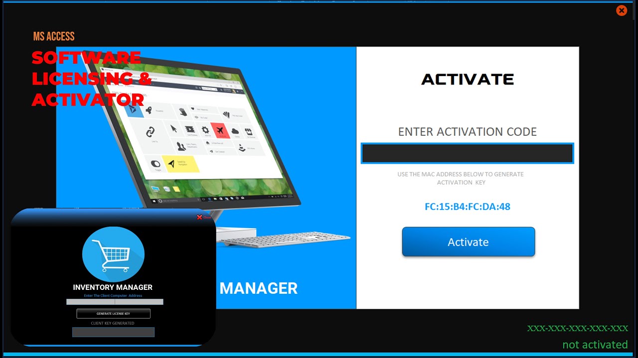 HOW TO APPLY LICENSING TO YOUR ACCESS DATABASE SOFTWARE(SOURCE CODE)