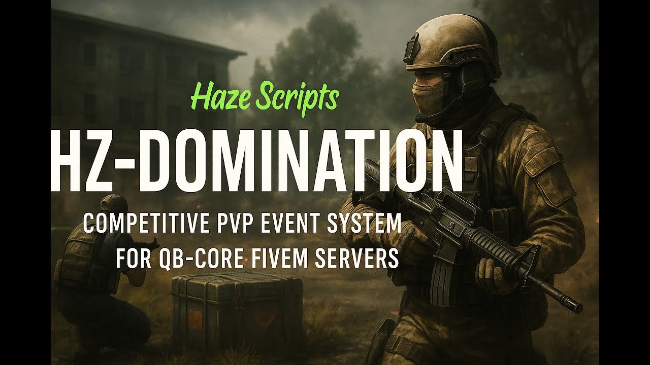 Haze Scripts Domination Event  Script For Fivem