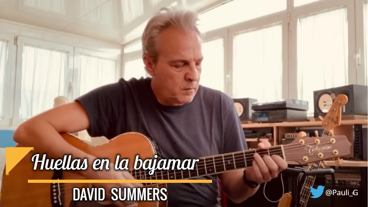 Huellas en la bajamar - David Summers en acústico 2020