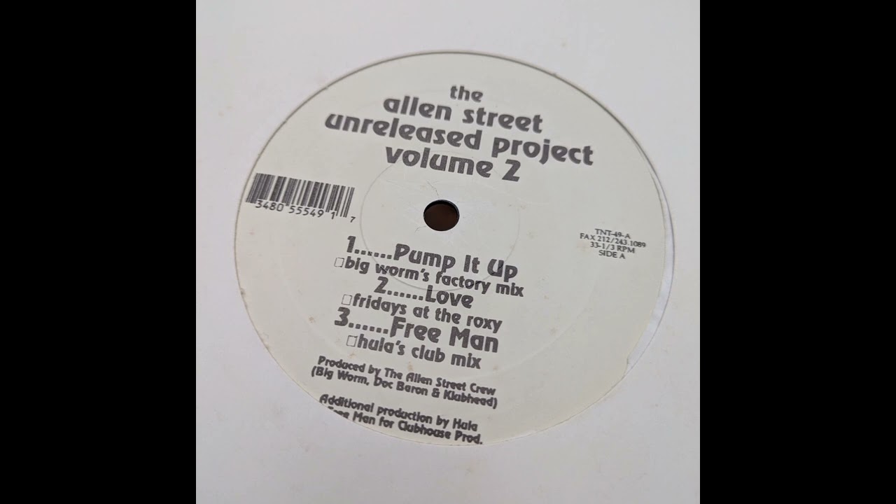 Allen Street Unreleased Project Volume 2 - Love (fridays at the roxy)