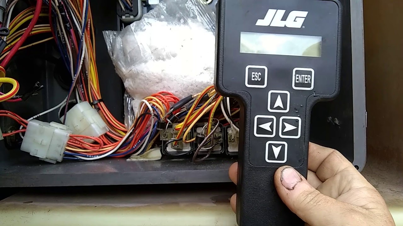 JLG 600sj  boom lift repair