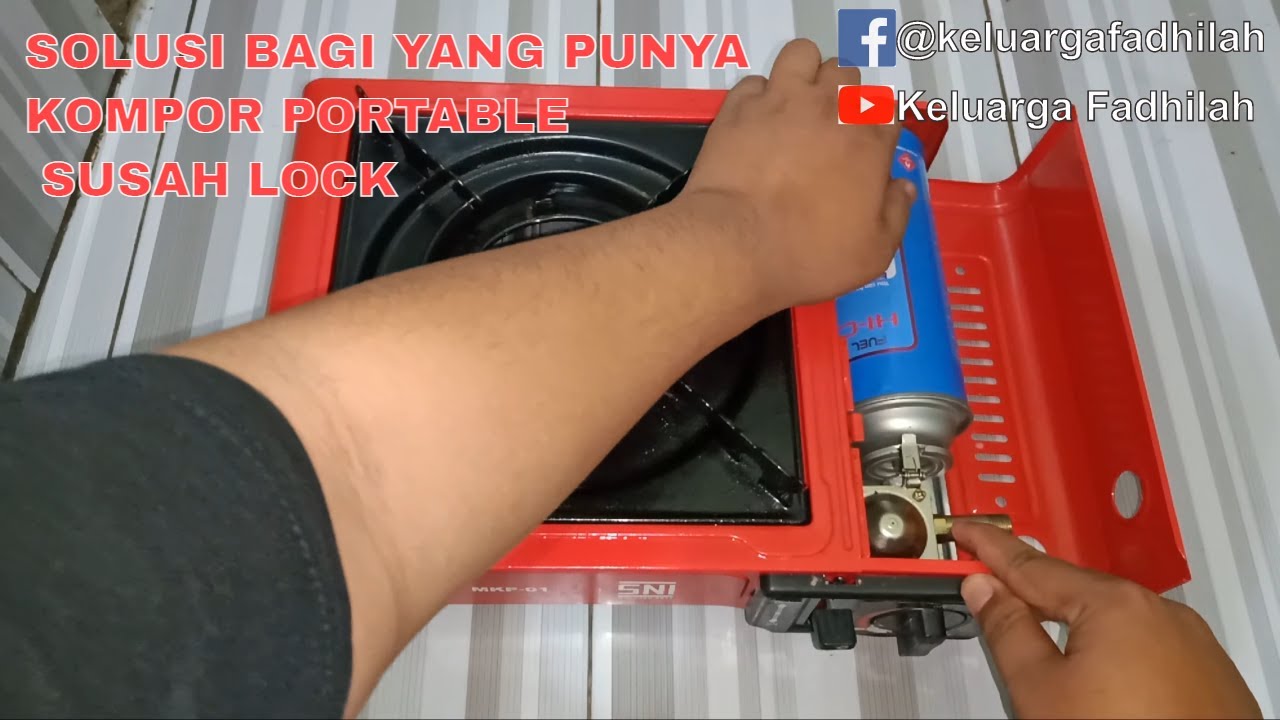 kompor portable kamu gak bisa di lock???? ini jawabannya!!! | review kompor portable myvo part 2