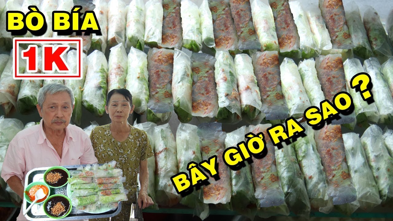 Sự Thật Xe Bò Bía 1K Vỉa Hè Rẻ Nhất Sài Gòn Của 2 Ông Bà Bây Giờ Ra Sao | PM FOOD TRAVEL