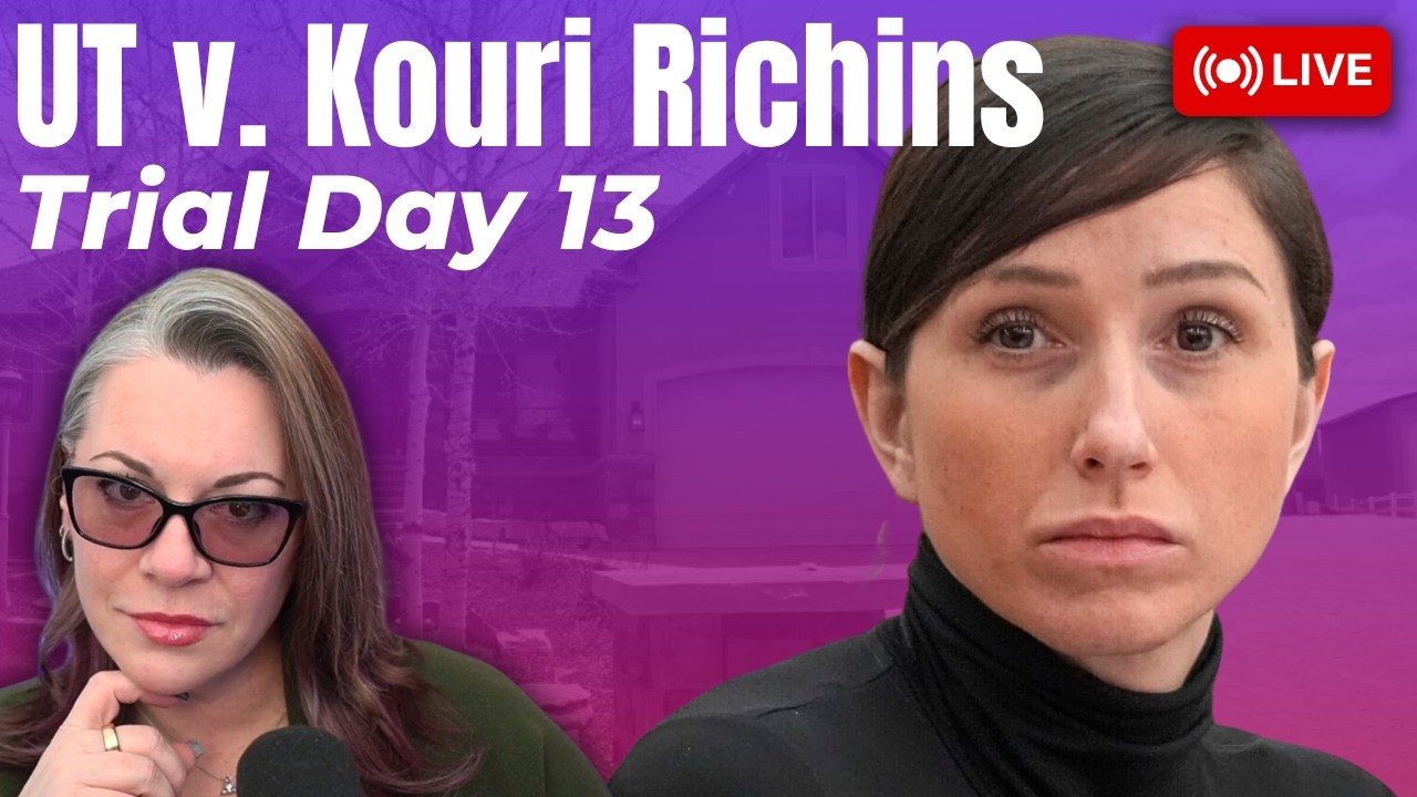 LIVE TRIAL | UT v. Kouri Richins - Trial Day 13 - Will the State Rest Today?