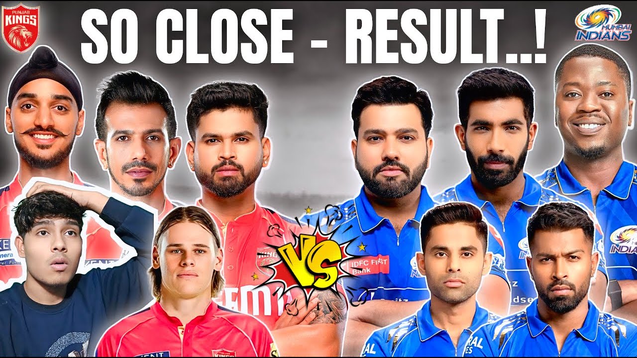 IPL 2026 : PBKS vs MI Playing 11 Comparison🔥- Who wins Battle ?Who is Strongest?🤔
