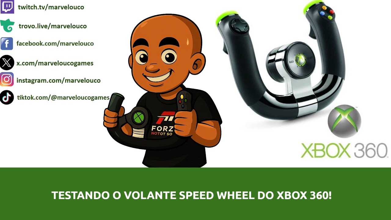 🎮 TESTANDO O VOLANTE SPEED WHEEL PARA O XBOX 360! VALEU A PENA INVESTIR? #xbox #xbox360