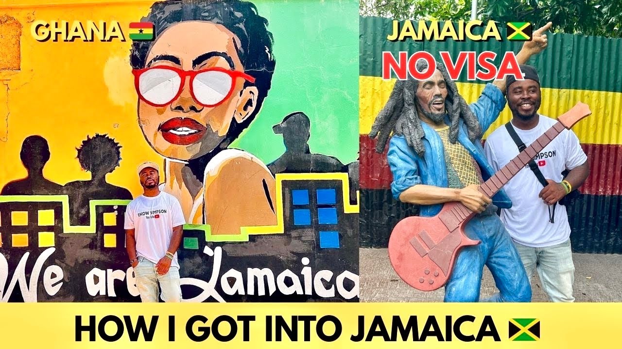 How A Ghanaian Traveled To Jamaica With NO VISA 🇬🇭 🇯🇲