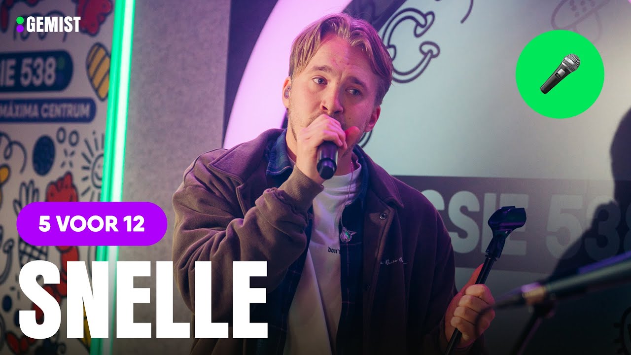 Snelle &ndash; 5 Voor 12 | Live Bij 538
