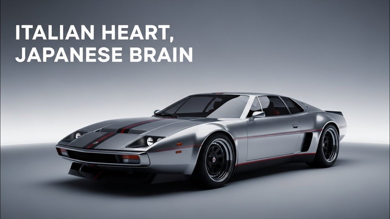 This New 468HP Italian Supercar Has A Toyota Engine - And It's Brilliant