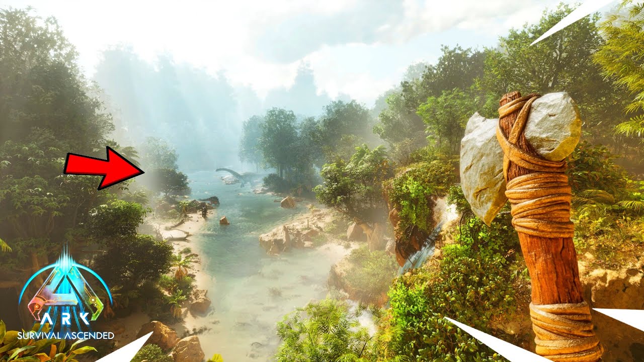 &iexcl;MI PRIMER DIA en ARK SURVIVAL ASCENDED!