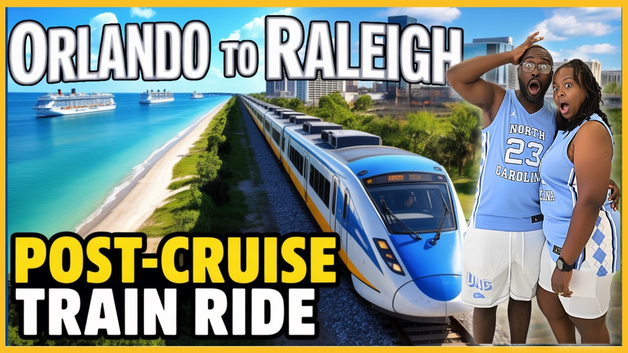 14 ЧАСОВ Ночь в автобусе Amtrak 40 Floridian: от Орландо до Роли