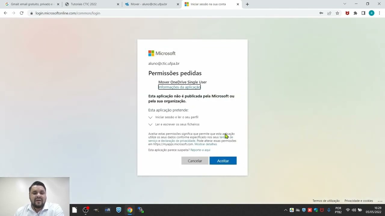 Migrando dados do Google Drive para o Microsoft OneDrive