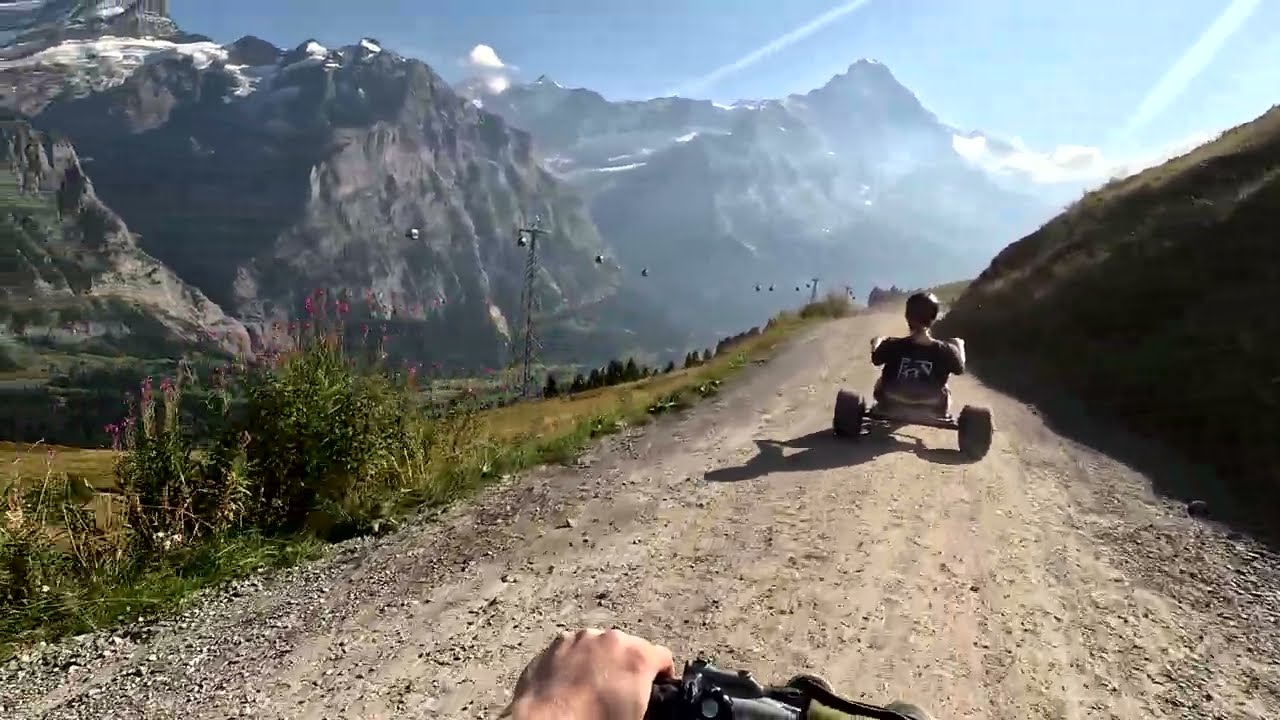 First Mountain Cart | Grindelwald Switzerland