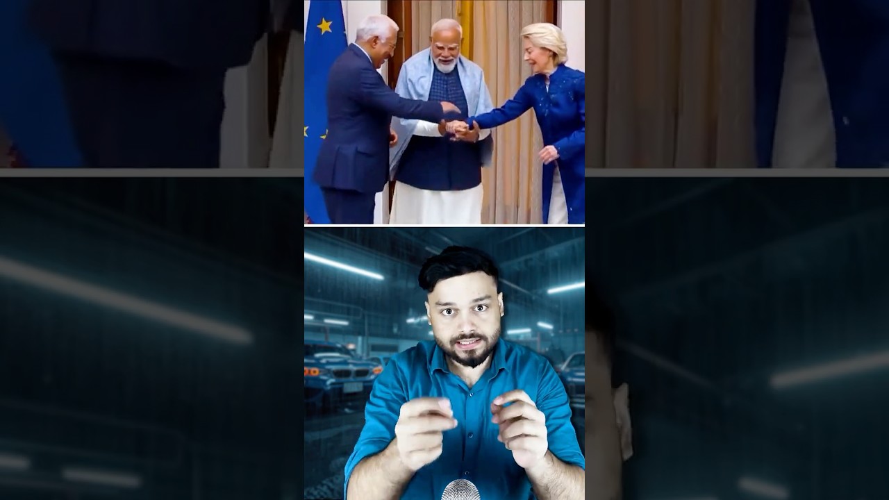 Guys.. The Earth Is SHAKING After India Europe FTA Trade Deal #shorts