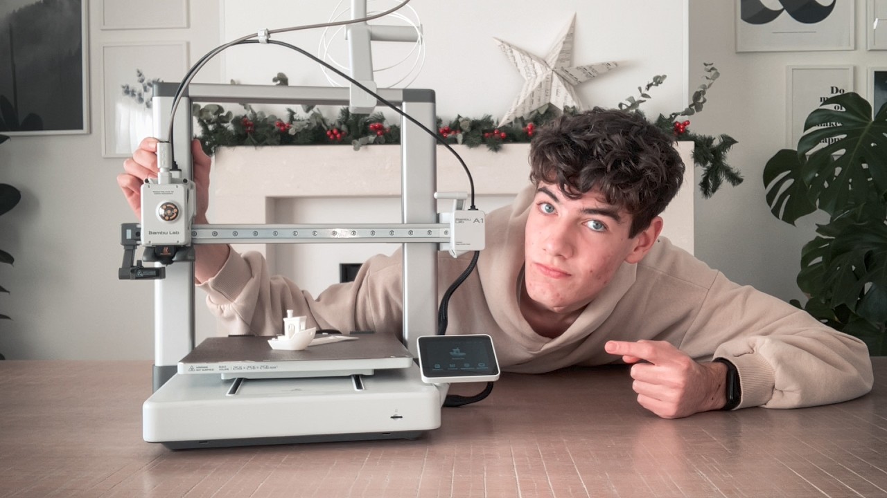 provo a stampare in 3D per la prima volta - BambuLab A1.