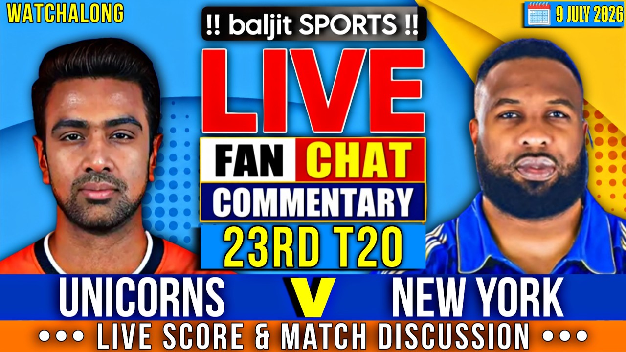 🔴 MINY vs SFU | MI New York vs San Francisco Unicorns | 23rd T20 | Live Score & Fan Commentary