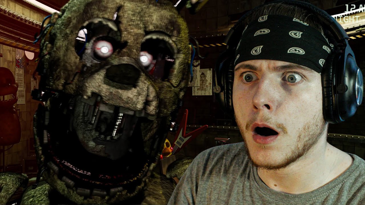 J'ai RÉUSSI à joué à FNAF 3 PLUS.. c'était La PIRE chose à faire...