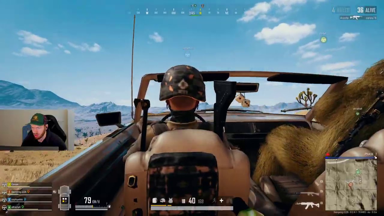 Fuzzface, Corsac, Sophiya666, ultraztaR | 30 Kills | RANKED PUBG