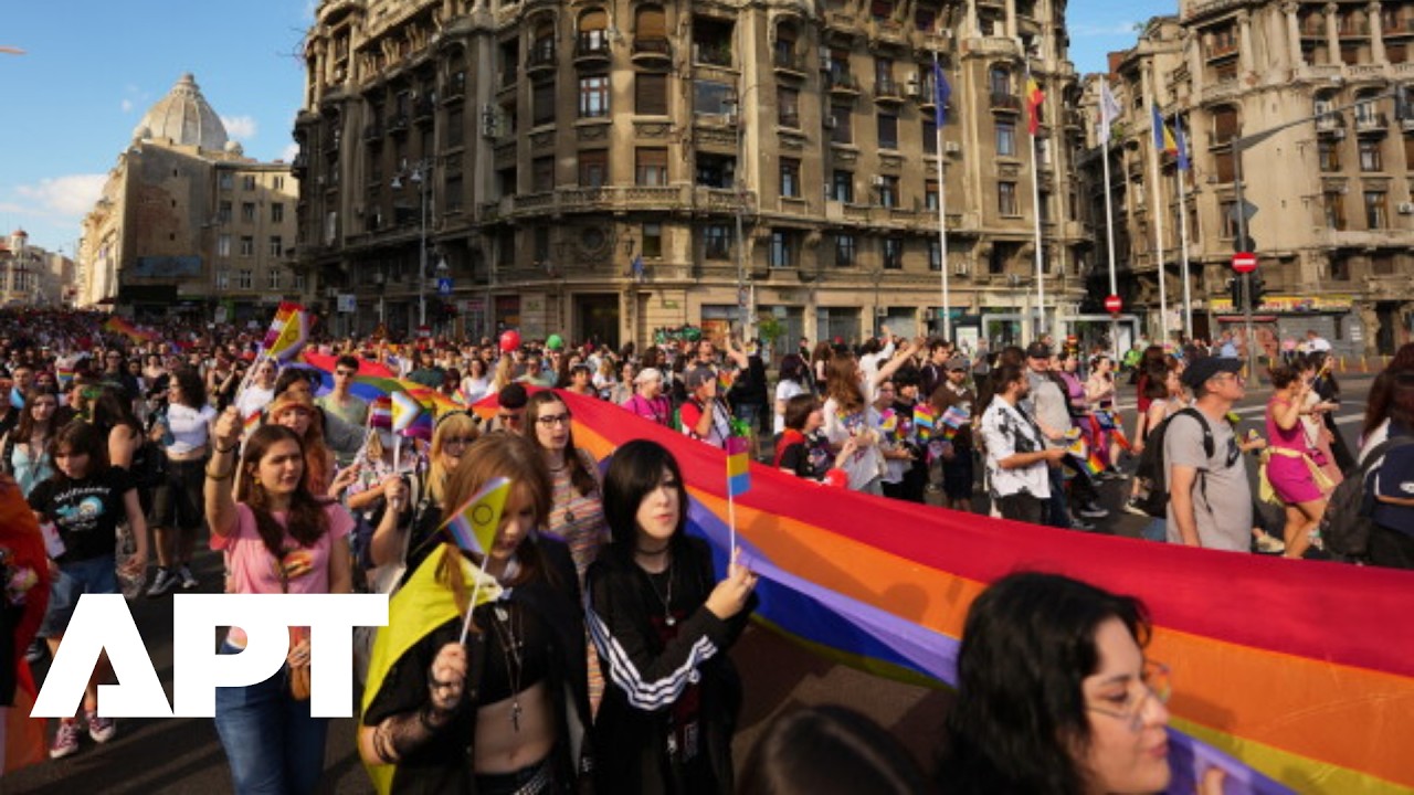 Bucharest Pride Draws Crowds While Counter-Protest Highlights Ongoing Divisions | APT