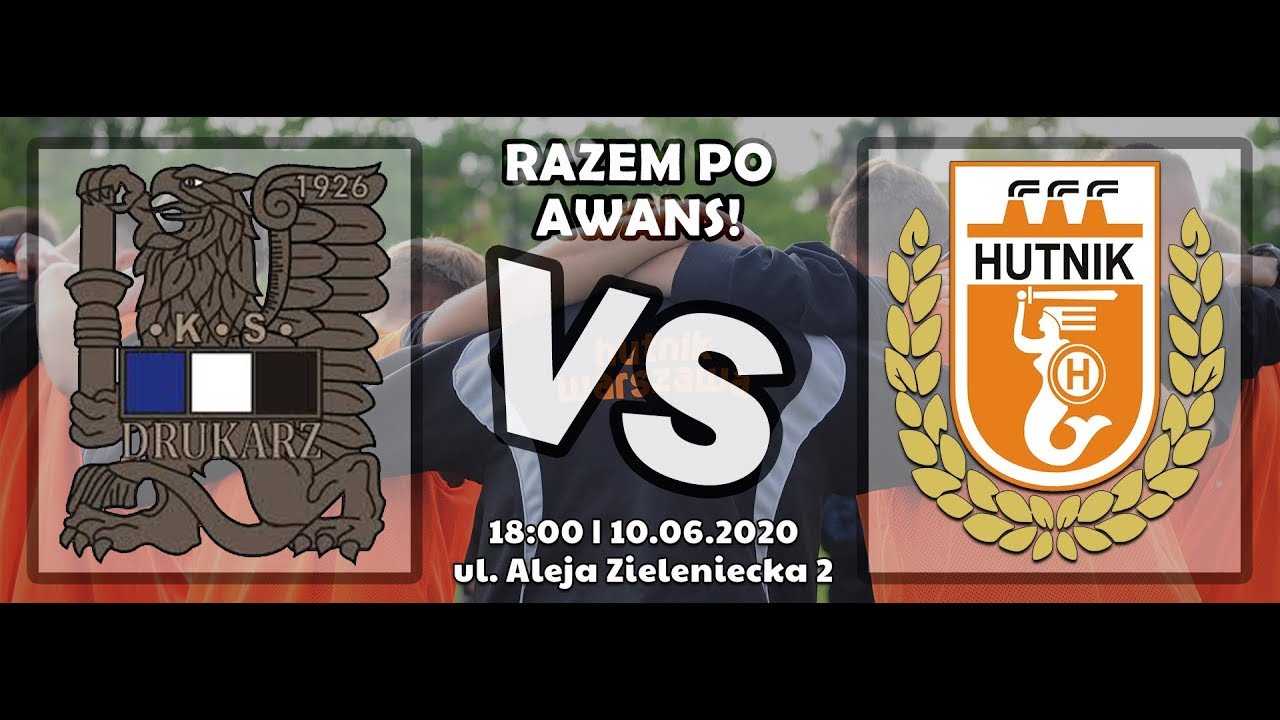 Drukarz Warszawa vs Hutnik Warszawa