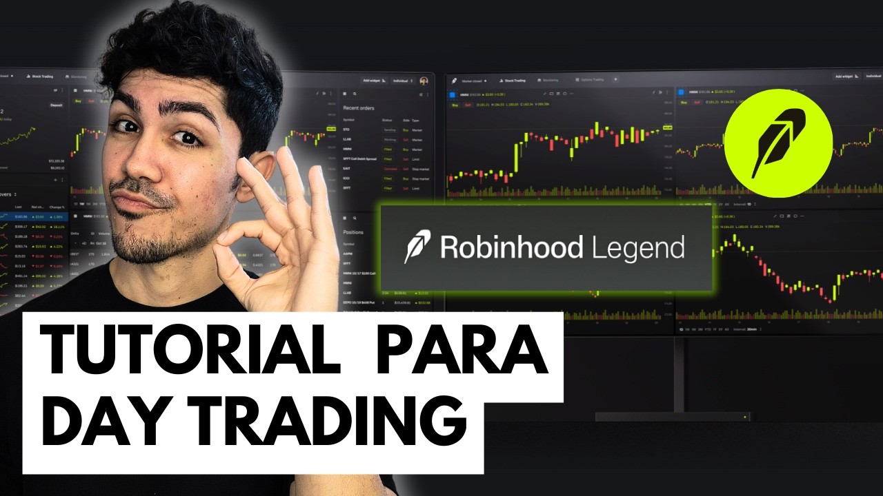 How to set up Robinhood Legend for day trading options