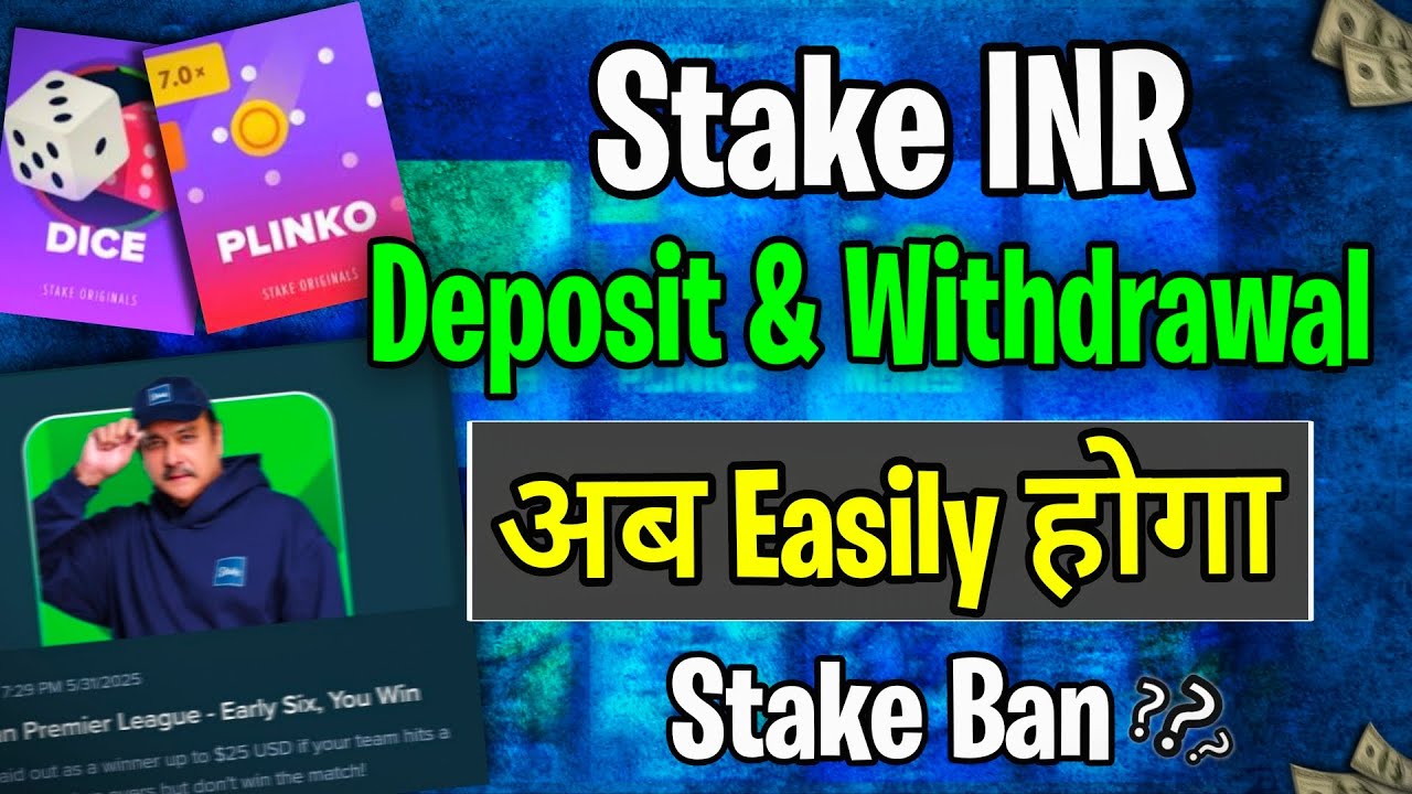 Stake Banned in India ?? How to play Stake | How to Do INR Deposit | Stake Early Six Rule