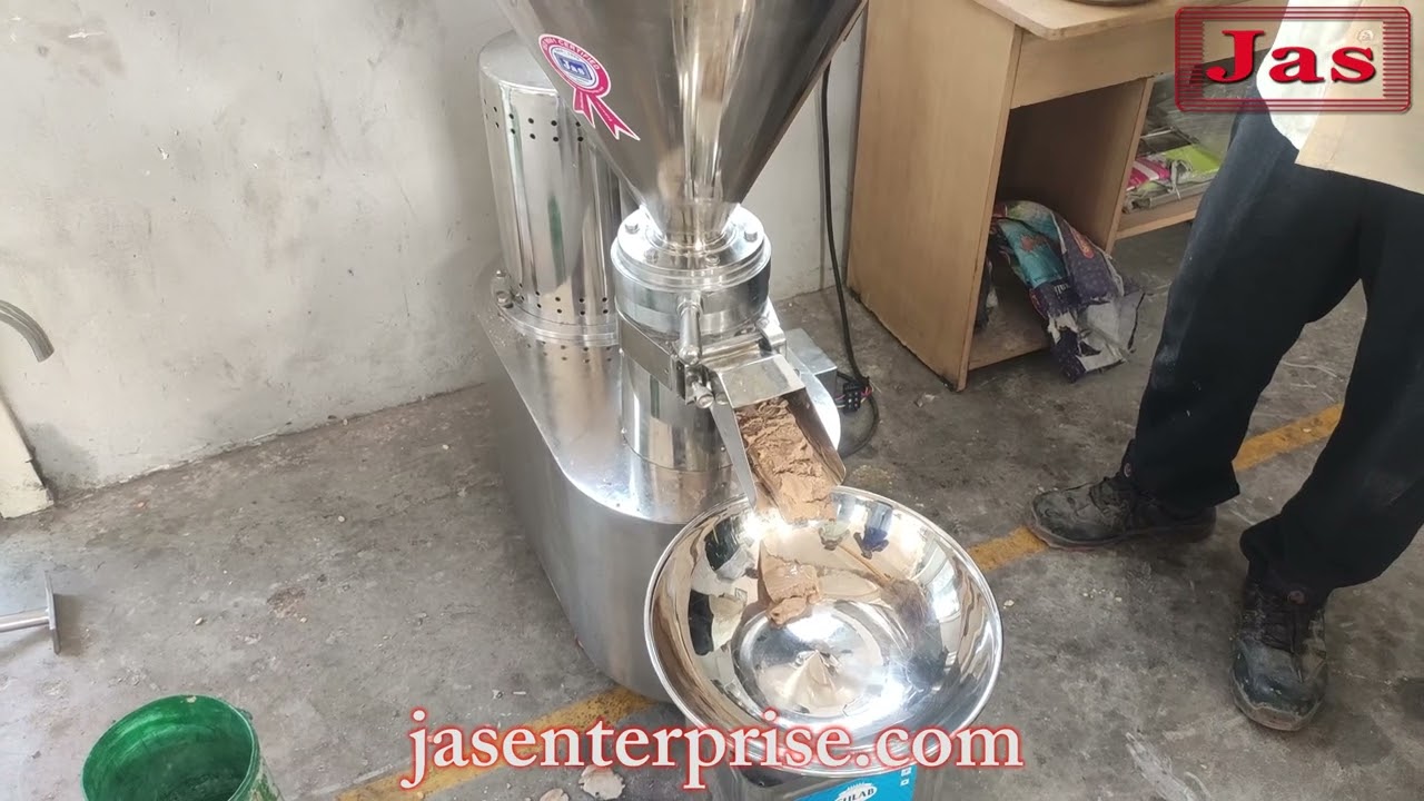 Industrial Tahini Making Machine Sesame Paste Grinding Machine| +91-9426088680 | jasenterprise.com