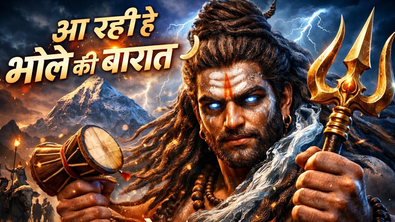 आ रही है भोले की बारात | Mahadev DJ Song | Shiv Parvati Vivah 🔱