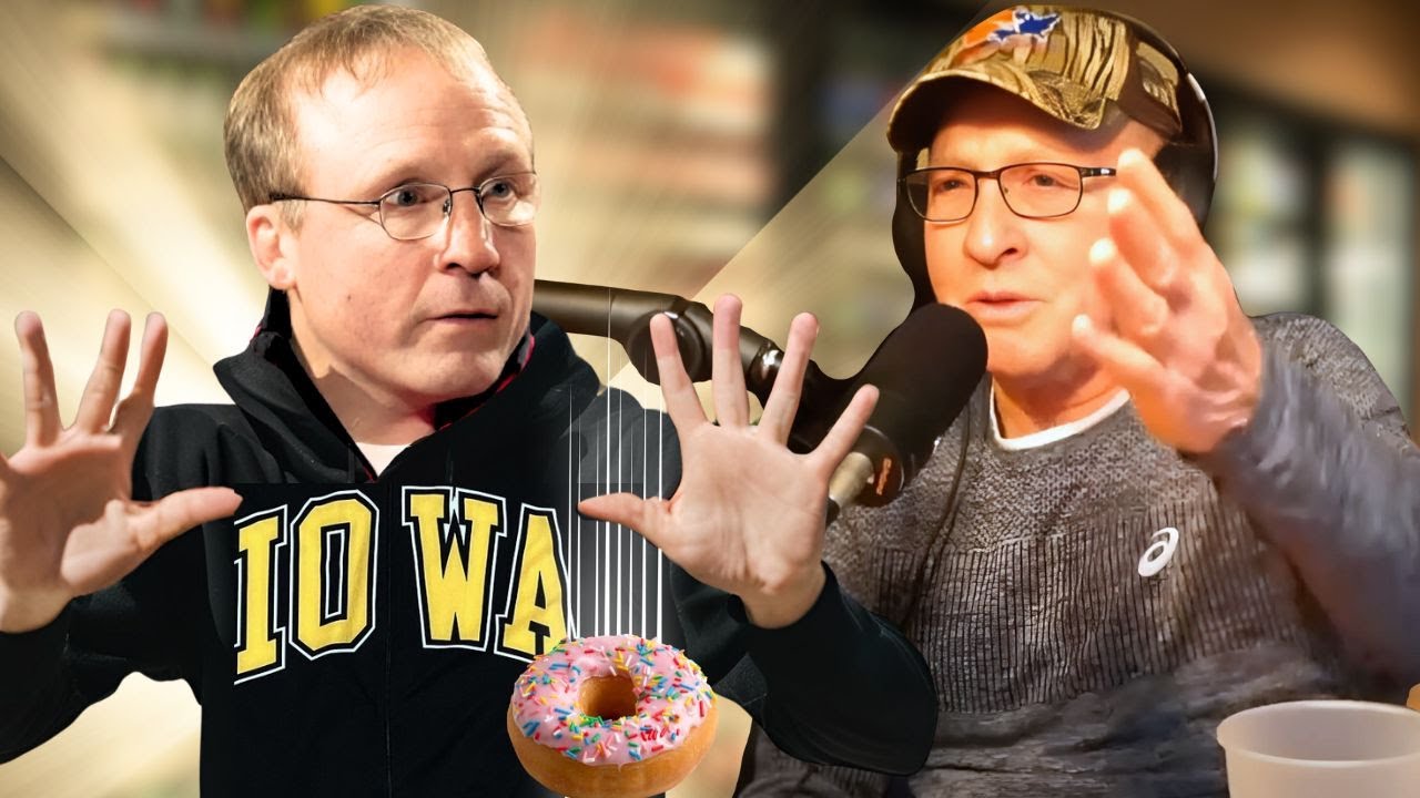 Dan Gable tells story of Barry Davis running away and hiding before Big Tens!
