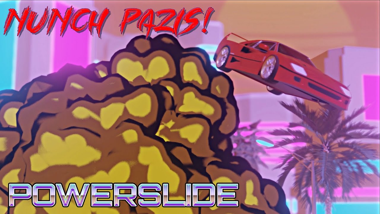 Nunch Pazis! - Powerslide (Music Video, Synthwave, Metalwave, Synth Rock)