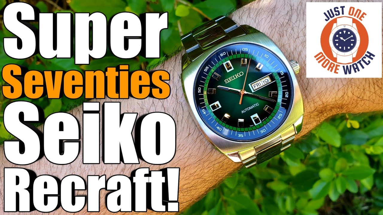 Super Seventies Seiko Recraft! SNKM97