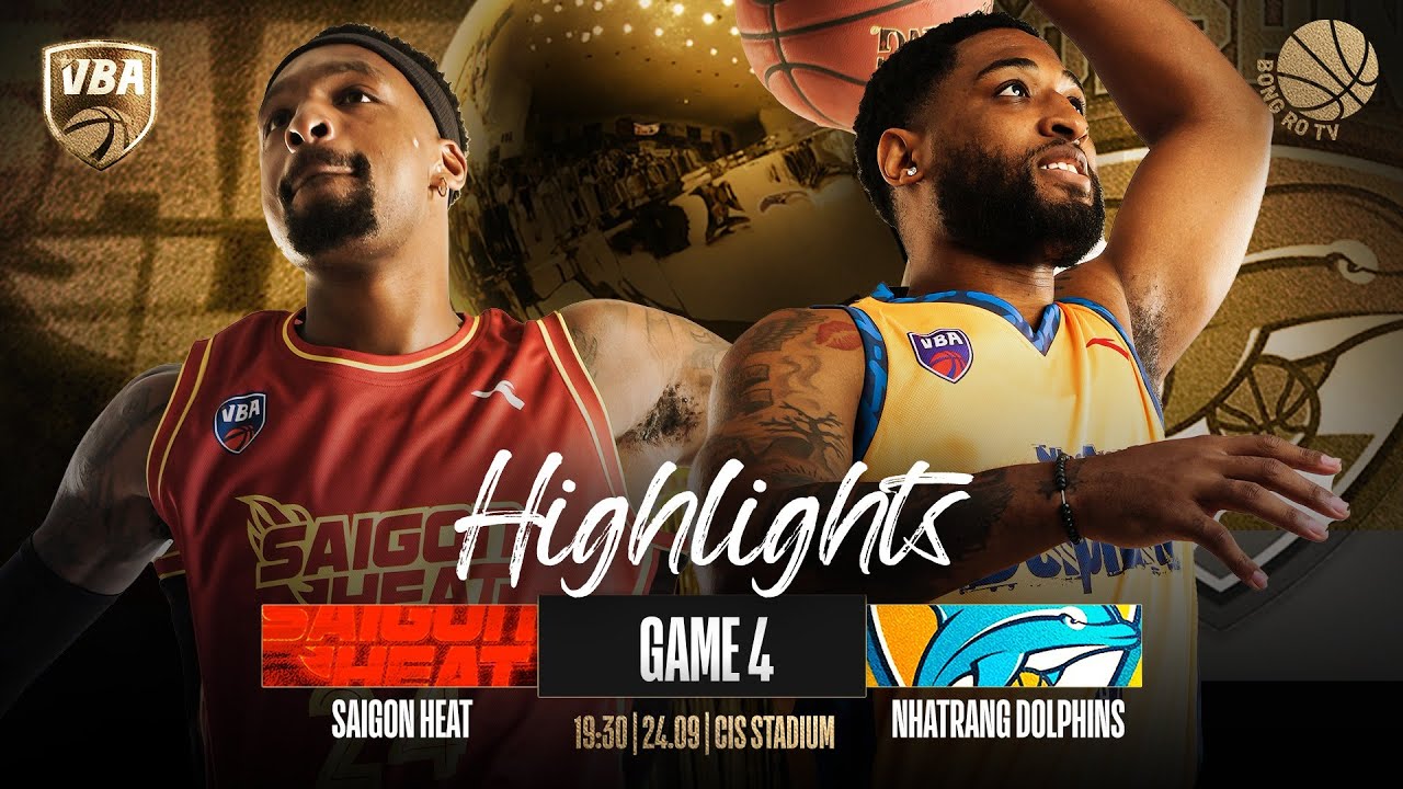 Highlights | Saigon Heat vs Nha Trang Dolphin | Finals Game 4 | Kh&ocirc;ng thể cản ph&aacute; | VBA 2023