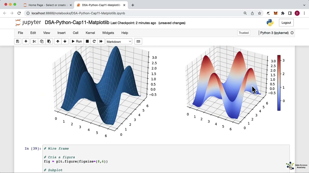 Gráficos 3D com Matplotlib em Python