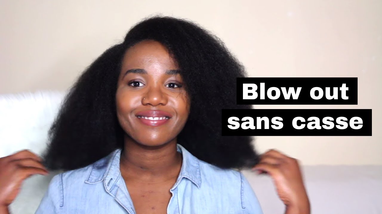 COMMENT JE FAIS MES BLOW-OUT/BRUSHING SUR CHEVEUX CRÉPUS
