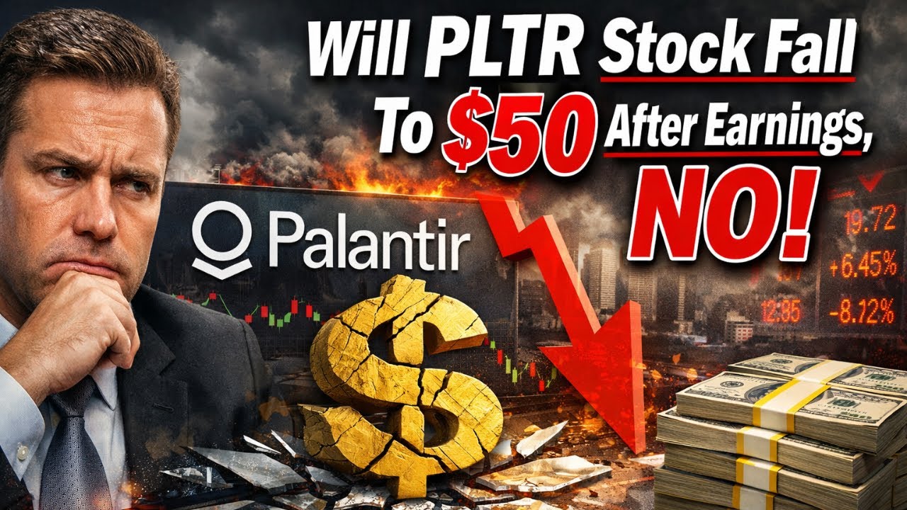 Palantir News: Analyst Says Palantir Stock Will Crash to $50 After Earnings, And Why They Are WRONG!