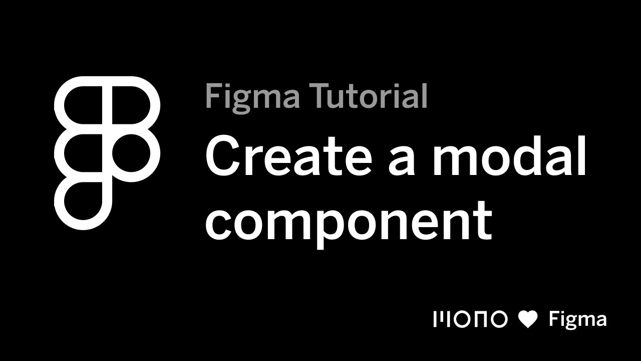 Creating a modal in Figma - constraints tutorial