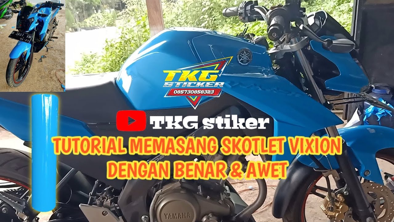 TUTORIAL MEMASANG SKOTLET VIXION DENGAN BENAR✓‼️TANPA SAMBUNGAN @TKG_STICKER