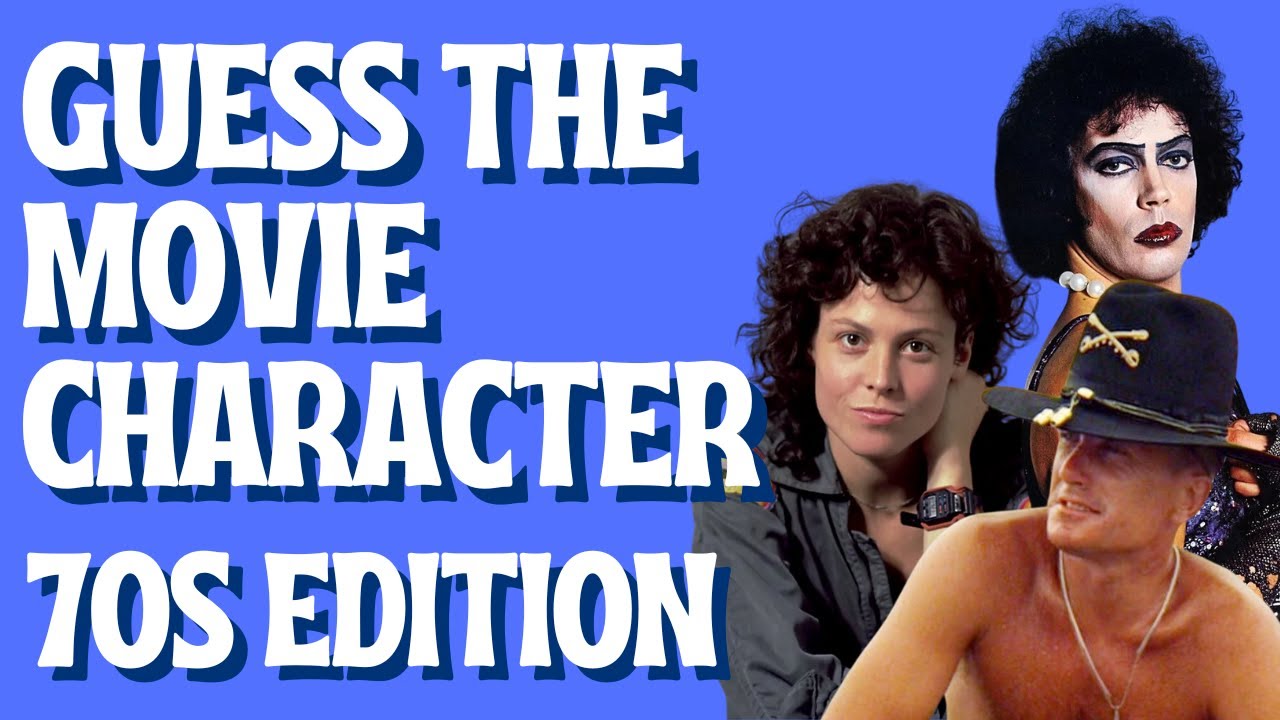 Guess the 1970s Movie Character | Picture Quiz | Test Your Film Knowledge (50 Questions)