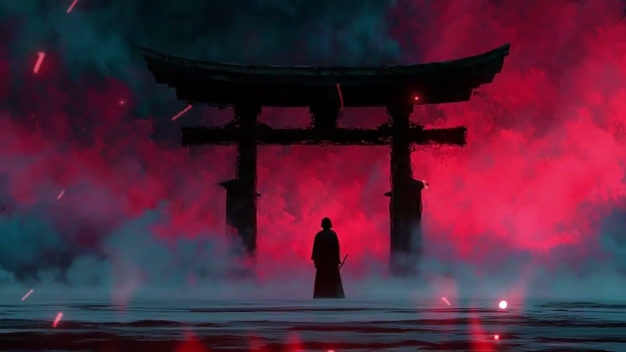Dark Japanese Fantasy Music | Ashes Beneath the Silent Torii