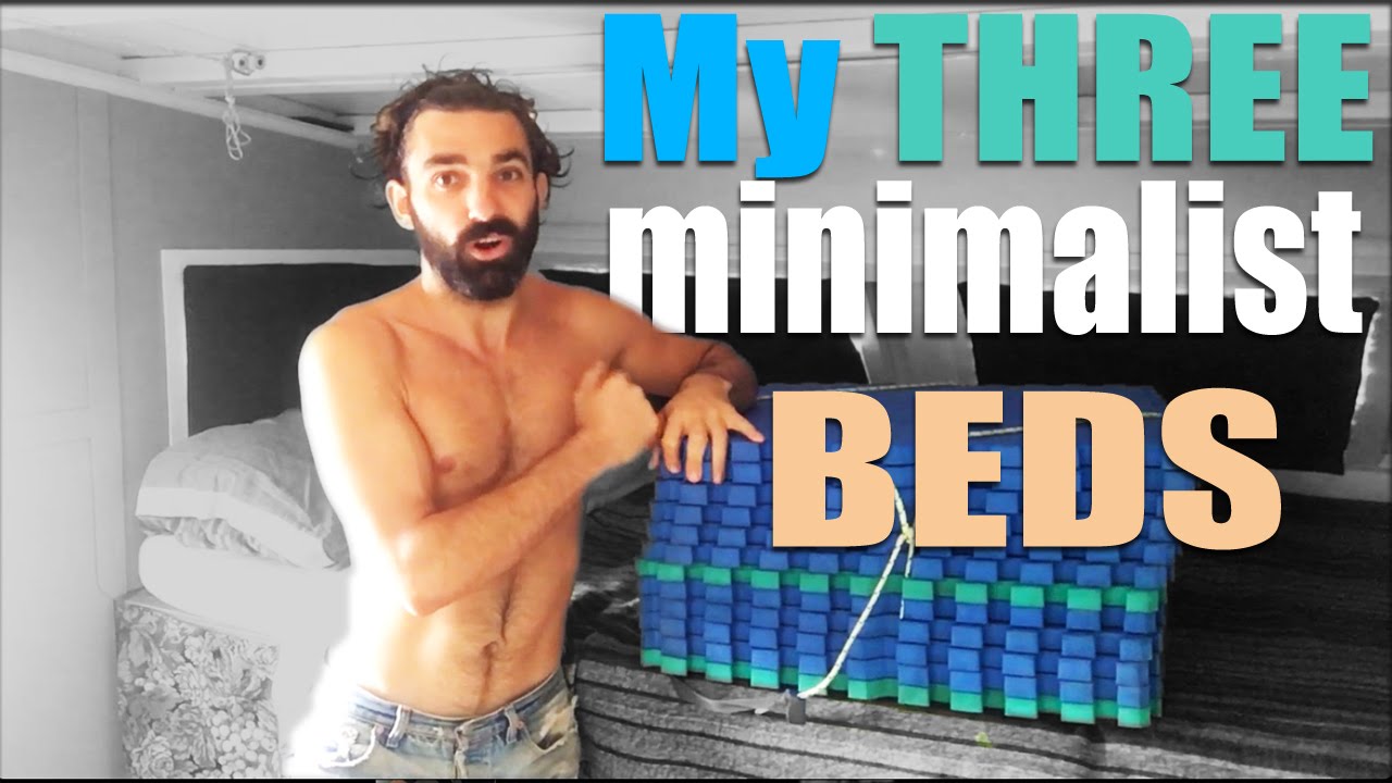 How A Minimalist Sleeps  -  My Simple Living Bed