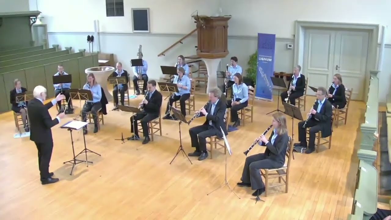 Eric Whitacre - Alleluia for Clarinet Choir (Lignum Leiden)