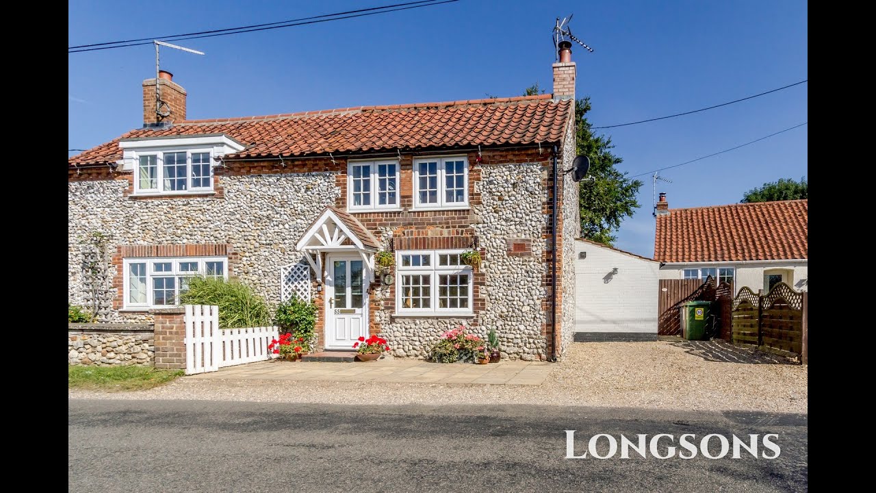 HOUSE TOUR UK Stunning cottage! Rural location, Norfolk. For Sale with Longsons Estate Agents.