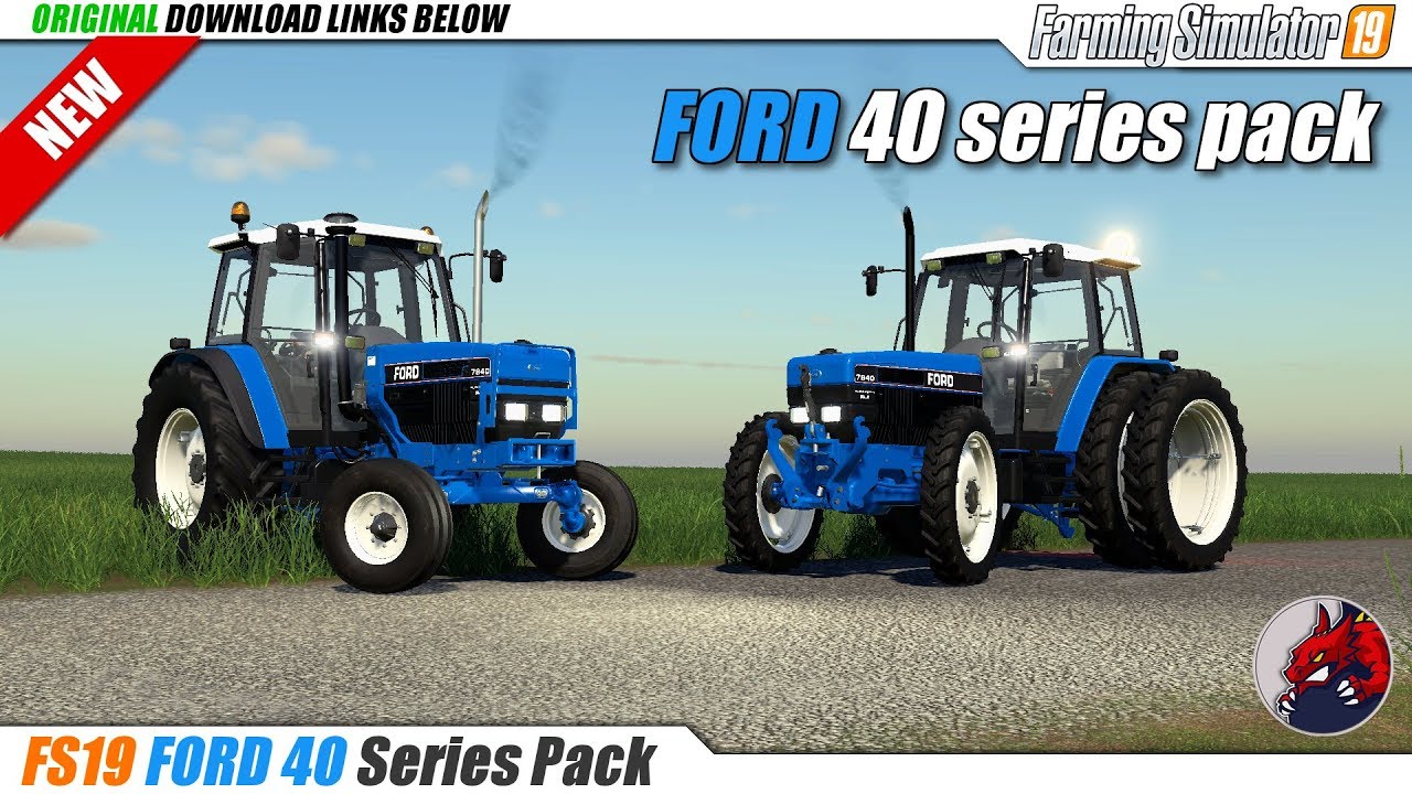 FS19 | FORD 40 Series Pack - review