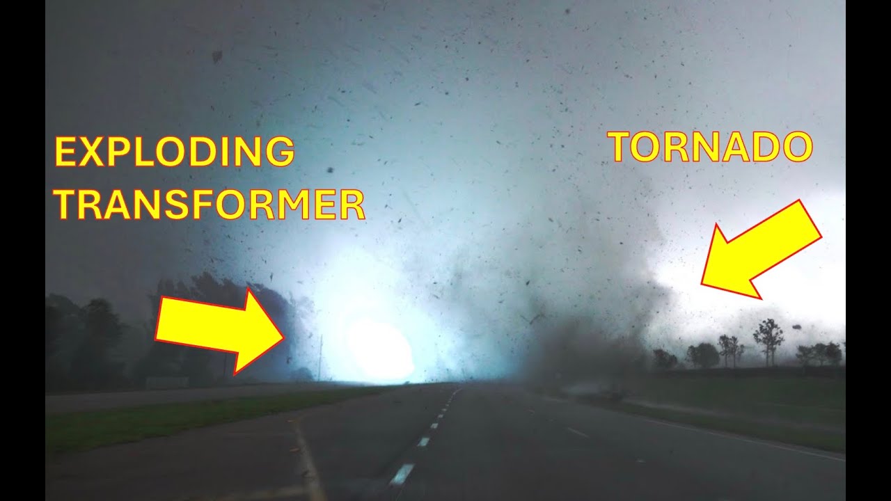 Tornado causes explosions!!! Fort Pierce, FL Violent Tornado 10/9/2024