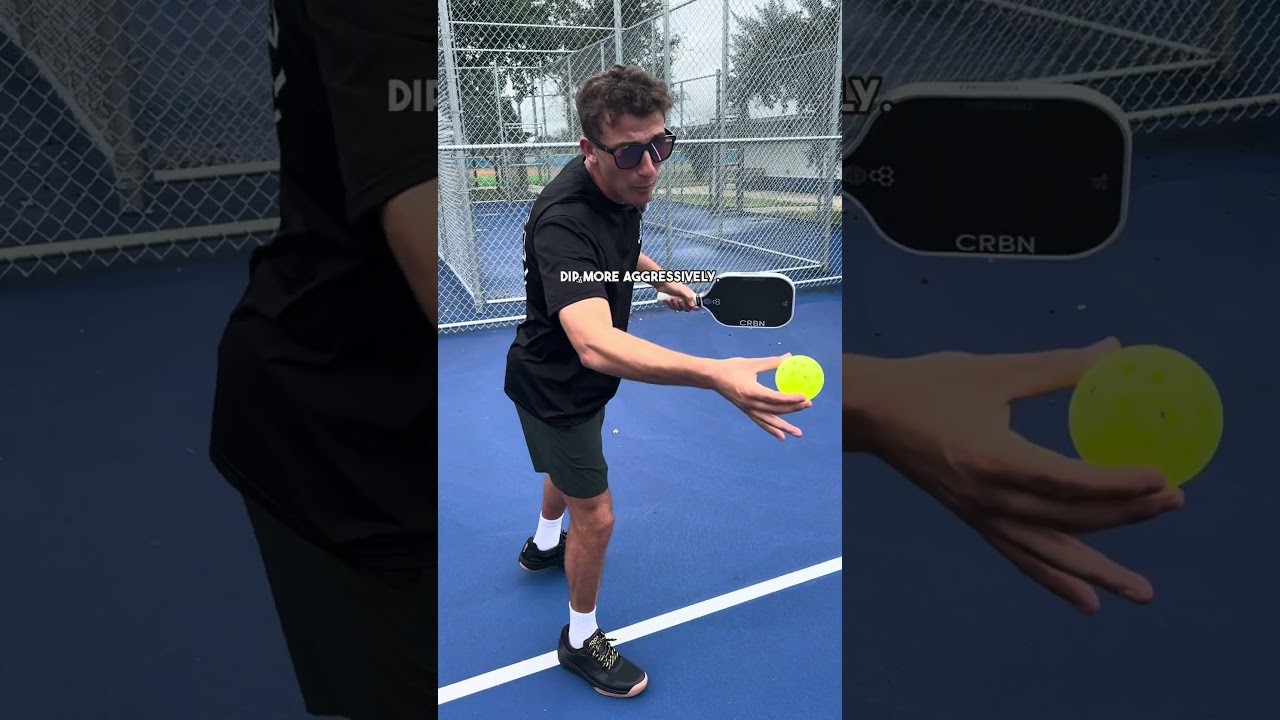 Secret to the PERFECT forehand drive in pickleball! #pickleball #pickleballtips
